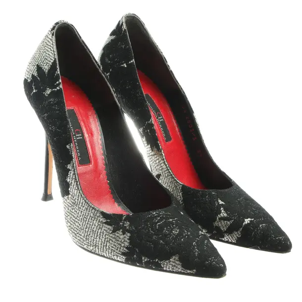 Pumps in Schwarz, , Carolina Herrera