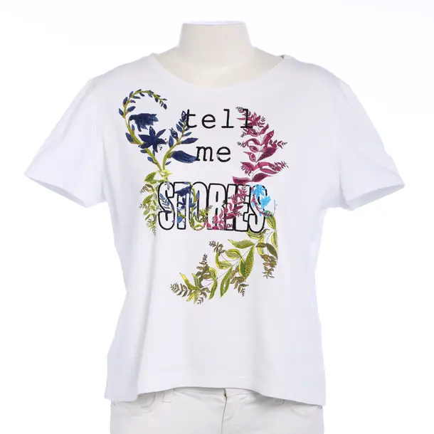 Shirt in White, Cotton, Marc Cain