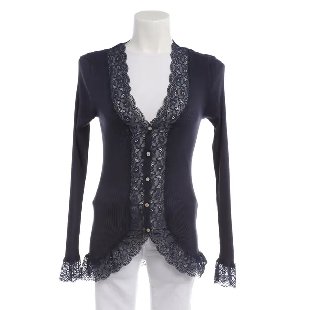 Strickjacke in Blau, Baumwolle, Rosemunde