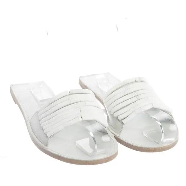 Sandalen in Grün, , Jil Sander