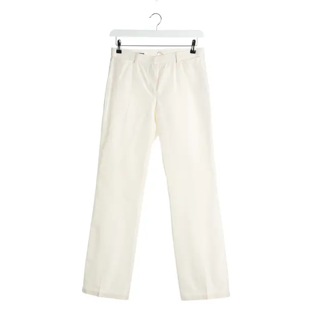 Pants, in Cream, Silk, Jil Sander