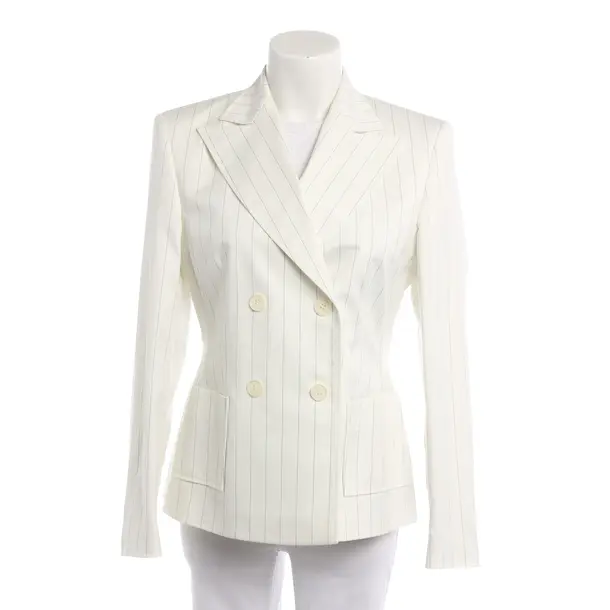 Blazer in White, Cotton, Windsor