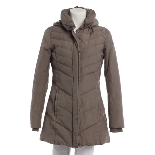 Winter Jacket in Gray, Cotton, Woolrich