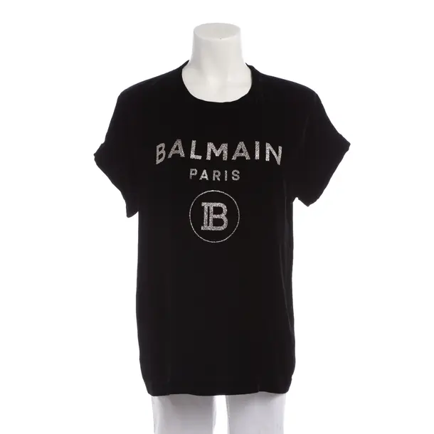 Shirt in Black, Viscose, Balmain