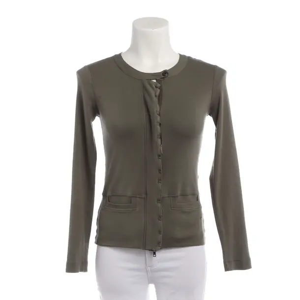 Cardigan in Green, Cotton, Marc Cain Sports