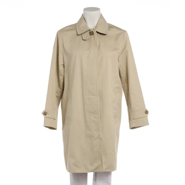 Mid-Season Coat in White, Cotton, Gant