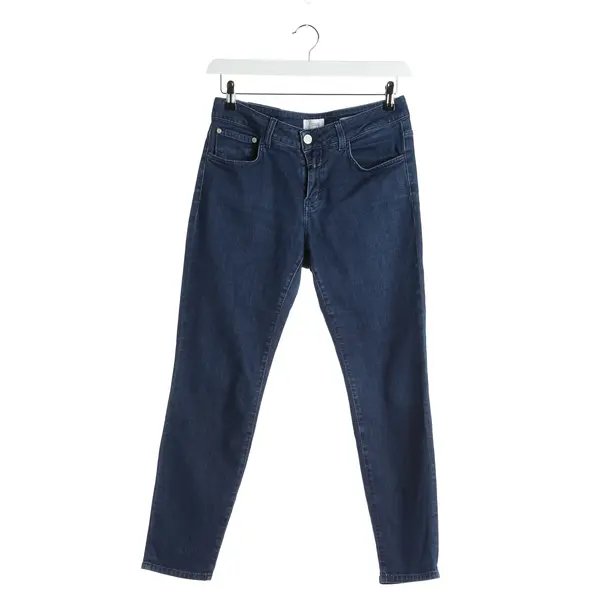Jeans Straight Fit in Blau, Baumwolle, Closed
