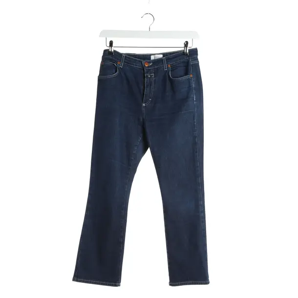 Jeans Straight Fit in Blau, Baumwolle, Closed
