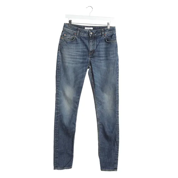Jeans Slim Fit in Blau, Baumwolle, Dorothee Schumacher