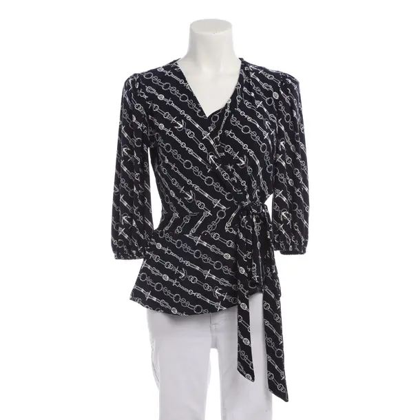 Bluse in Blau, Polyester, Lauren Ralph Lauren