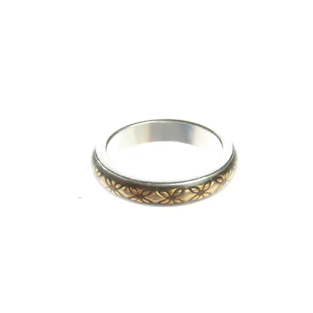 Ring in Gelb, 925er Sterling Silber, Pandora