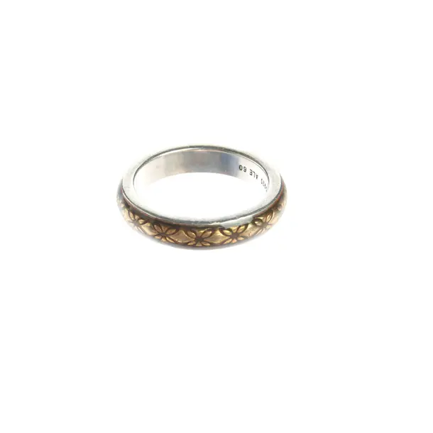 Ring in Gelb, 925er Sterling Silber, Pandora