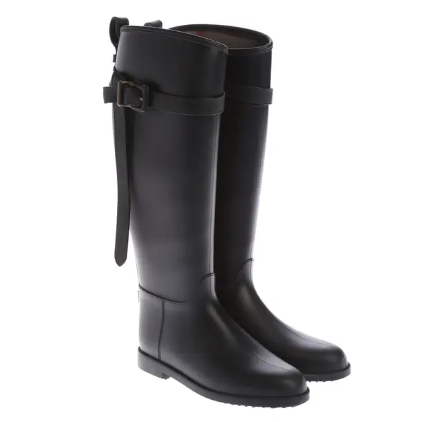 Gummistiefel in Schwarz, , Burberry