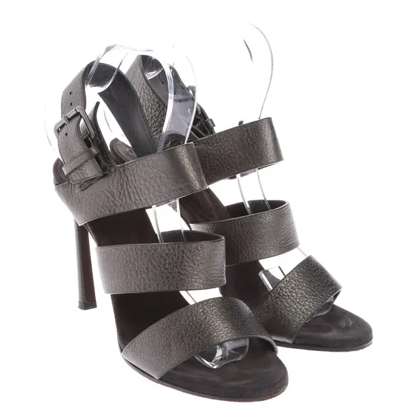 Sandaletten in Grau, , Brunello Cucinelli