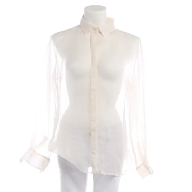 Bluse in Weiß, Seide, Fabiana Filippi
