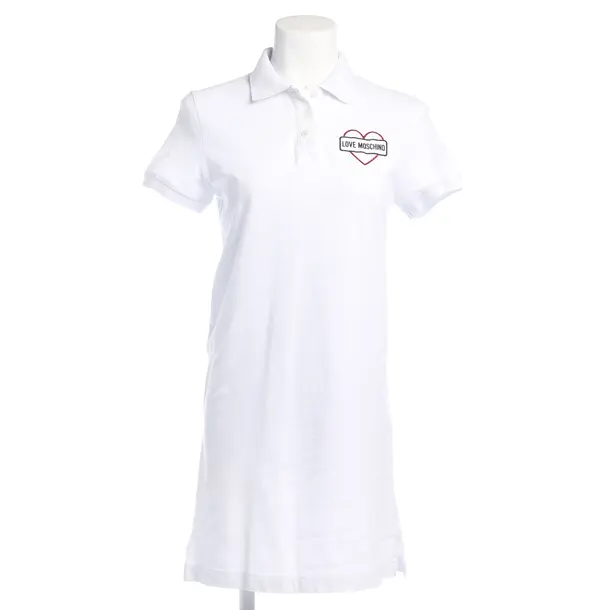 Dress in White, Cotton, Love Moschino