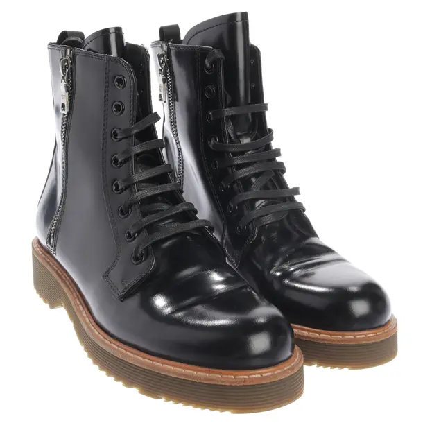 Stiefeletten in Schwarz, , Prada