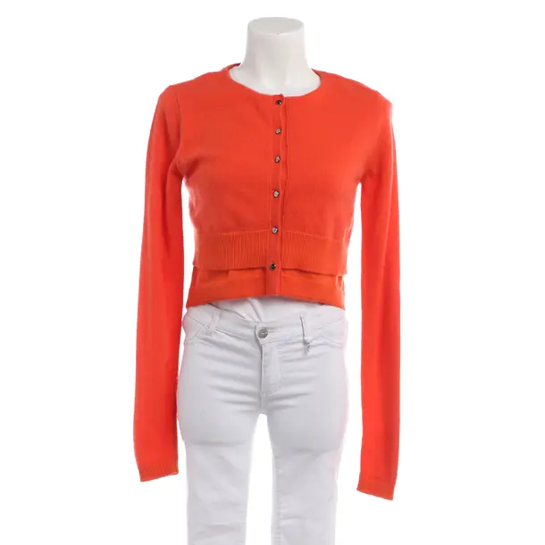 Cardigan in Orange, Cashmere, Dorothee Schumacher