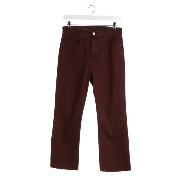 Jeans in Red, Cotton, Adriano Goldschmied