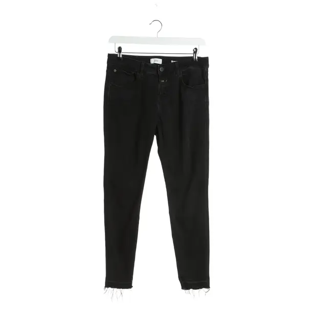 Jeans Straight Fit in Schwarz, Baumwolle, Closed