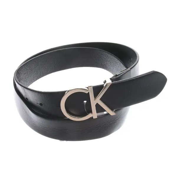 Belt in Black, Leather, Calvin Klein