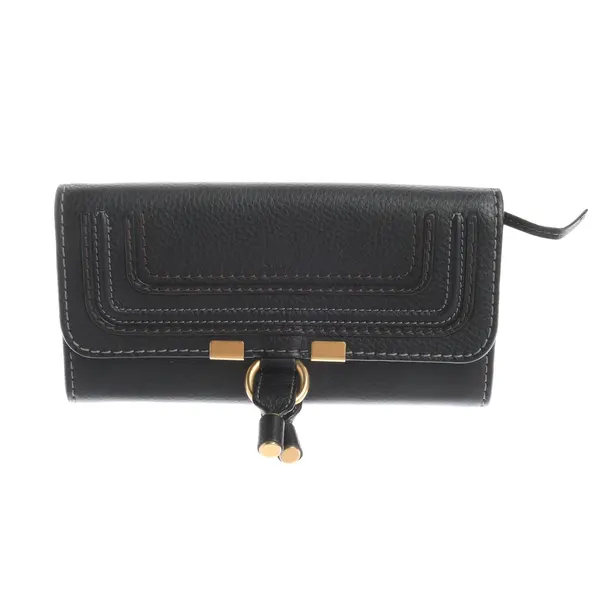 Geldbörse in Schwarz, Leder, Chloé