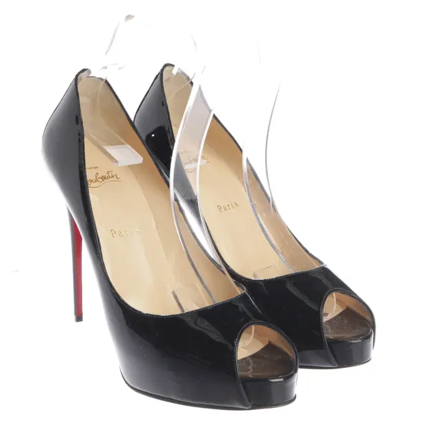 Sandaletten in Schwarz, , Christian Louboutin