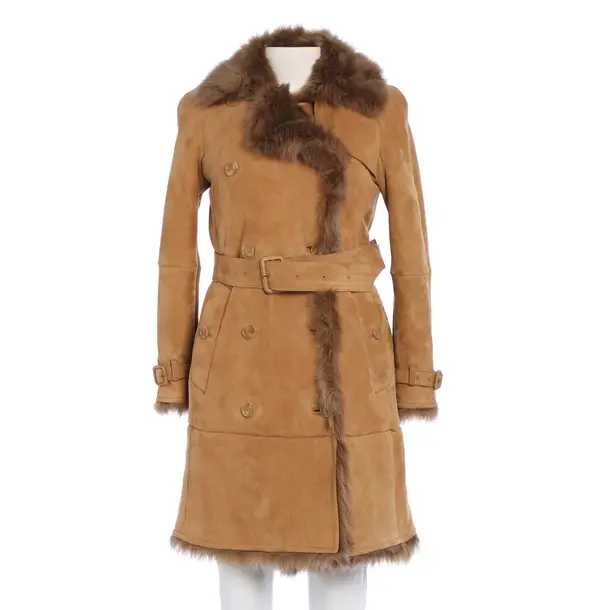 Ledermantel in Braun, Leder, Burberry London