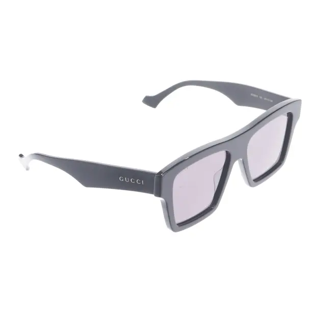 Sonnenbrille in Schwarz, Kunststoff, Gucci