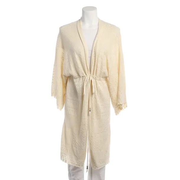 Cardigan in White, Cotton, Ba&sh