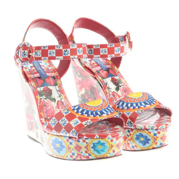 Sandaletten, in Mehrfarbig, Dolce & Gabbana