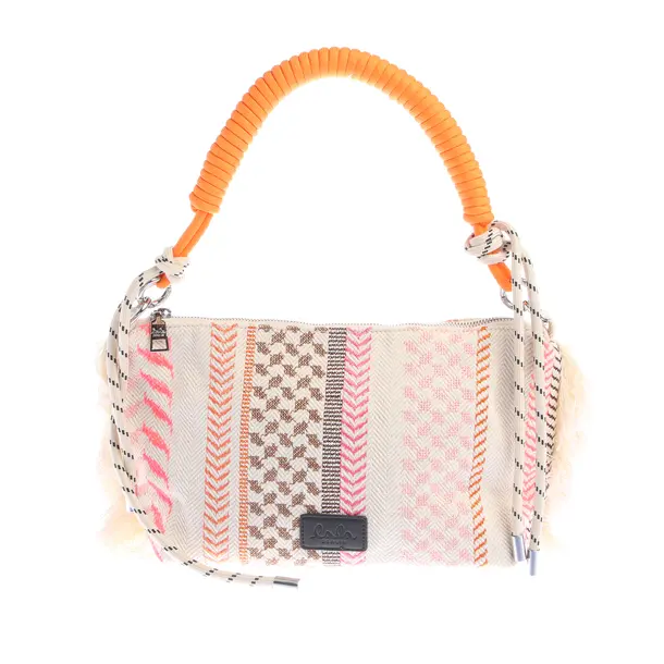 Handtasche in Mehrfarbig, Baumwolle, Lala Berlin