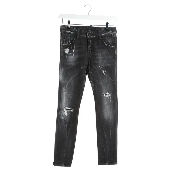 Jeans Slim Fit in Grau, Baumwolle, Dsquared