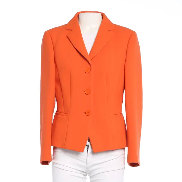 Blazer in Orange, Wolle, Strenesse