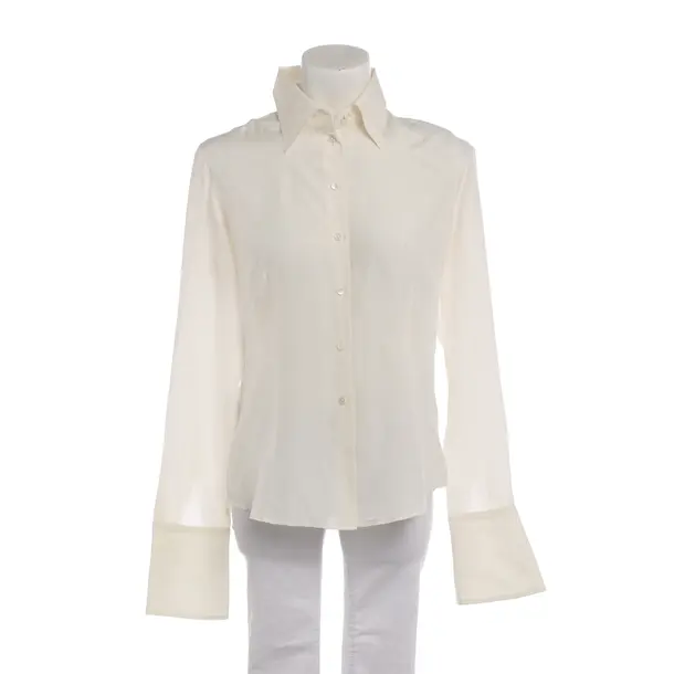 Bluse in Weiß, Seide, Van Laack