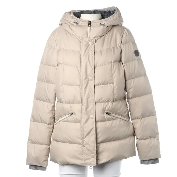 Mid-Season Coat in White, Polyester, Marc O'Polo