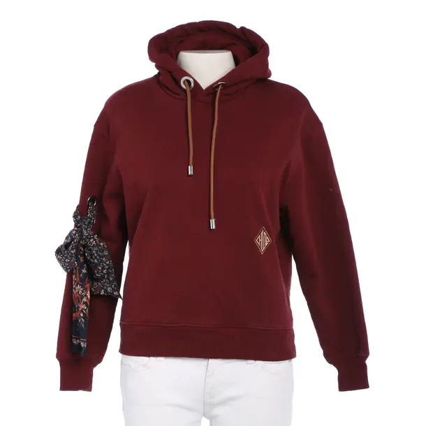 Hoodie in Rot, Baumwolle, Chloé