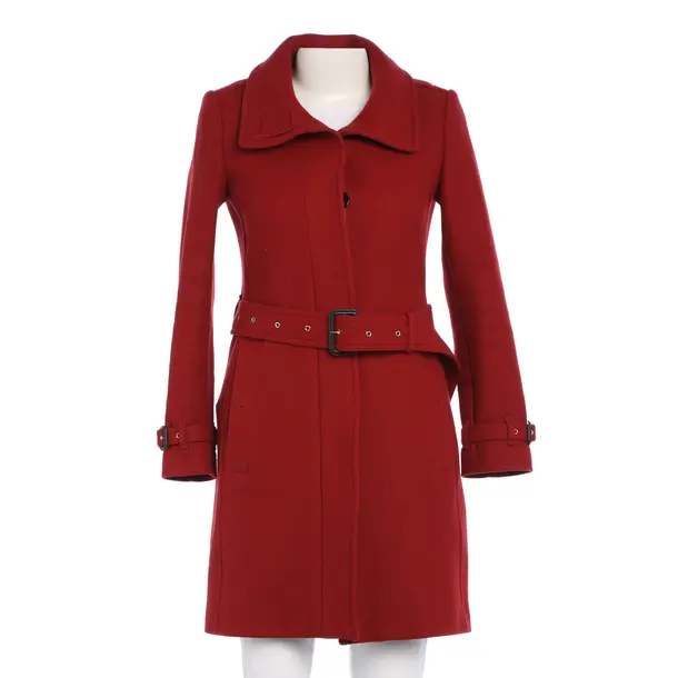 Übergangsmantel in Rot, Wolle, Burberry London