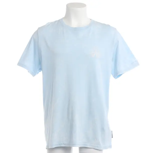 T-Shirt in Blau, Baumwolle, Moose Knuckles
