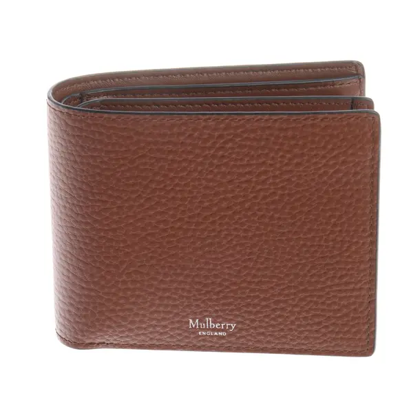 Geldbörse in Braun, Leder, Mulberry
