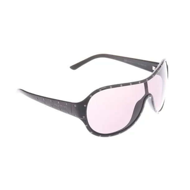 Sonnenbrille, in Schwarz, Kunststoff, Valentino