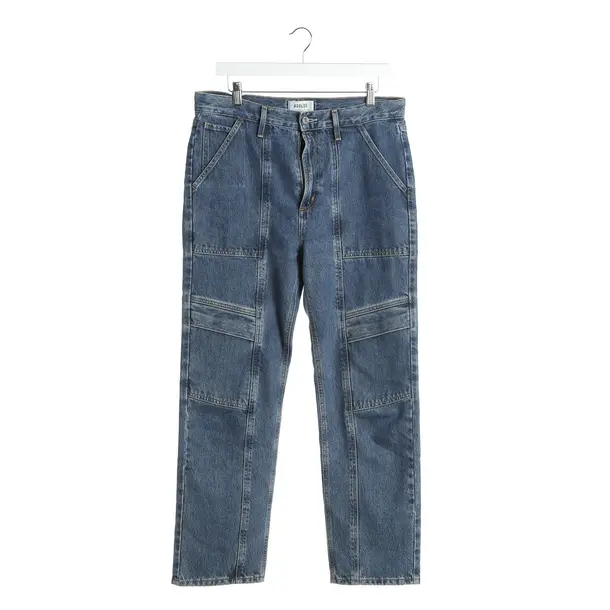 Jeans Flared in Blau, Baumwolle, Agolde