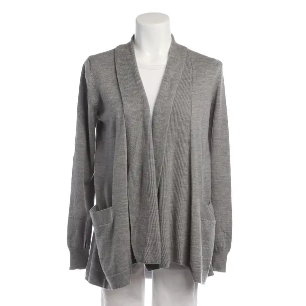 Strickjacke in Grau, Wolle, Repeat