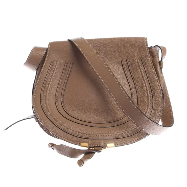 Schultertasche in Braun, Leder, Chloé