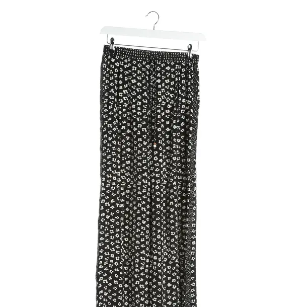 Hose in Schwarz, Seide, Max Mara