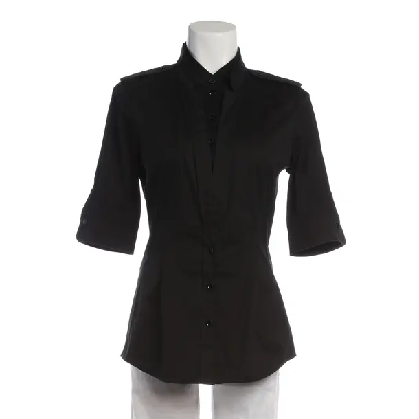 Blouse in Black, Cotton, Strenesse