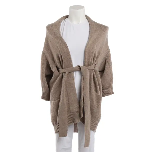 Cardigan, in Light Brown, Wool, Friendly Hunting