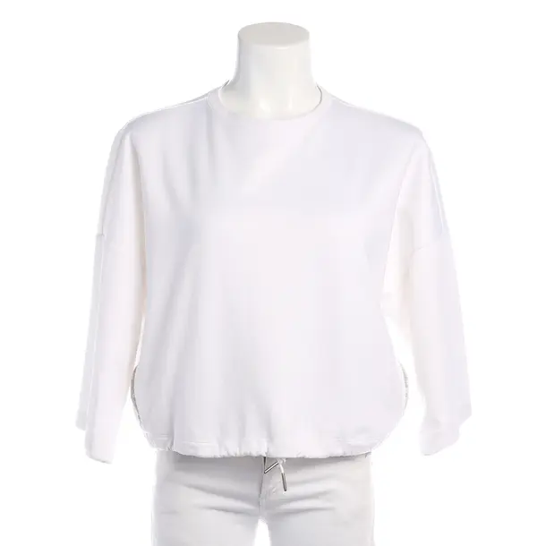 Sweatshirt in White, Polyimide, Fabiana Filippi