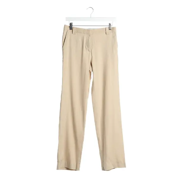 Pants in White, Linen, Maje