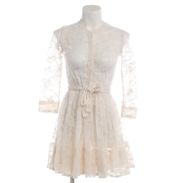 Cocktailkleid in Weiß, Polyester, Maje
